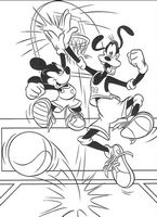 kolorowanki Goofy do wydruku malowanka Disney numer 99